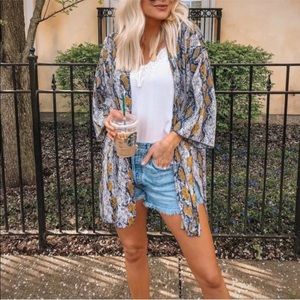 ALLISON JOY Ali Snake Kimono